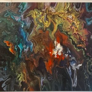Canvas painting